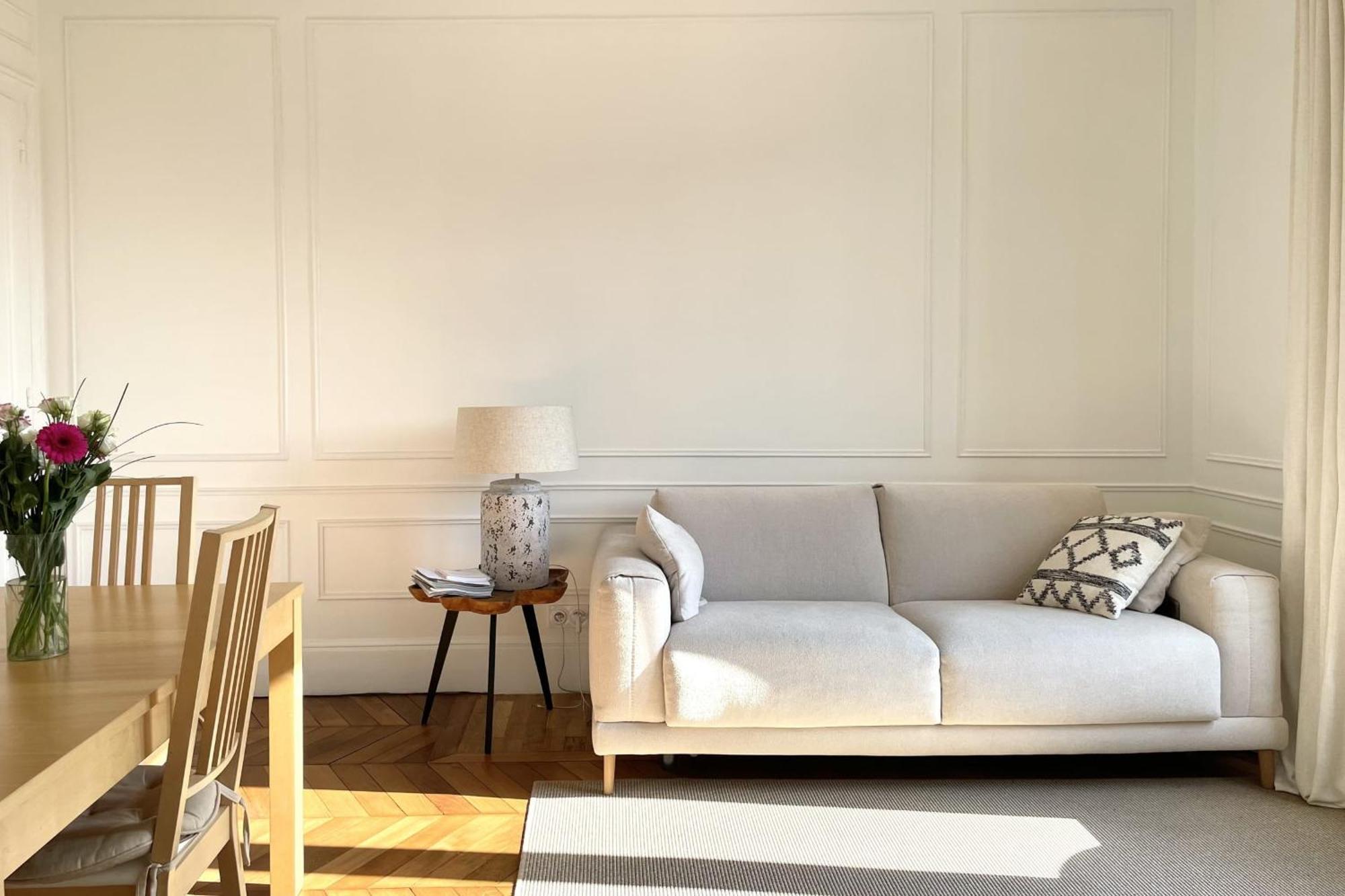 Apartment Elegant Haussmann Parisian Flat Close Eiffel Tower Paris