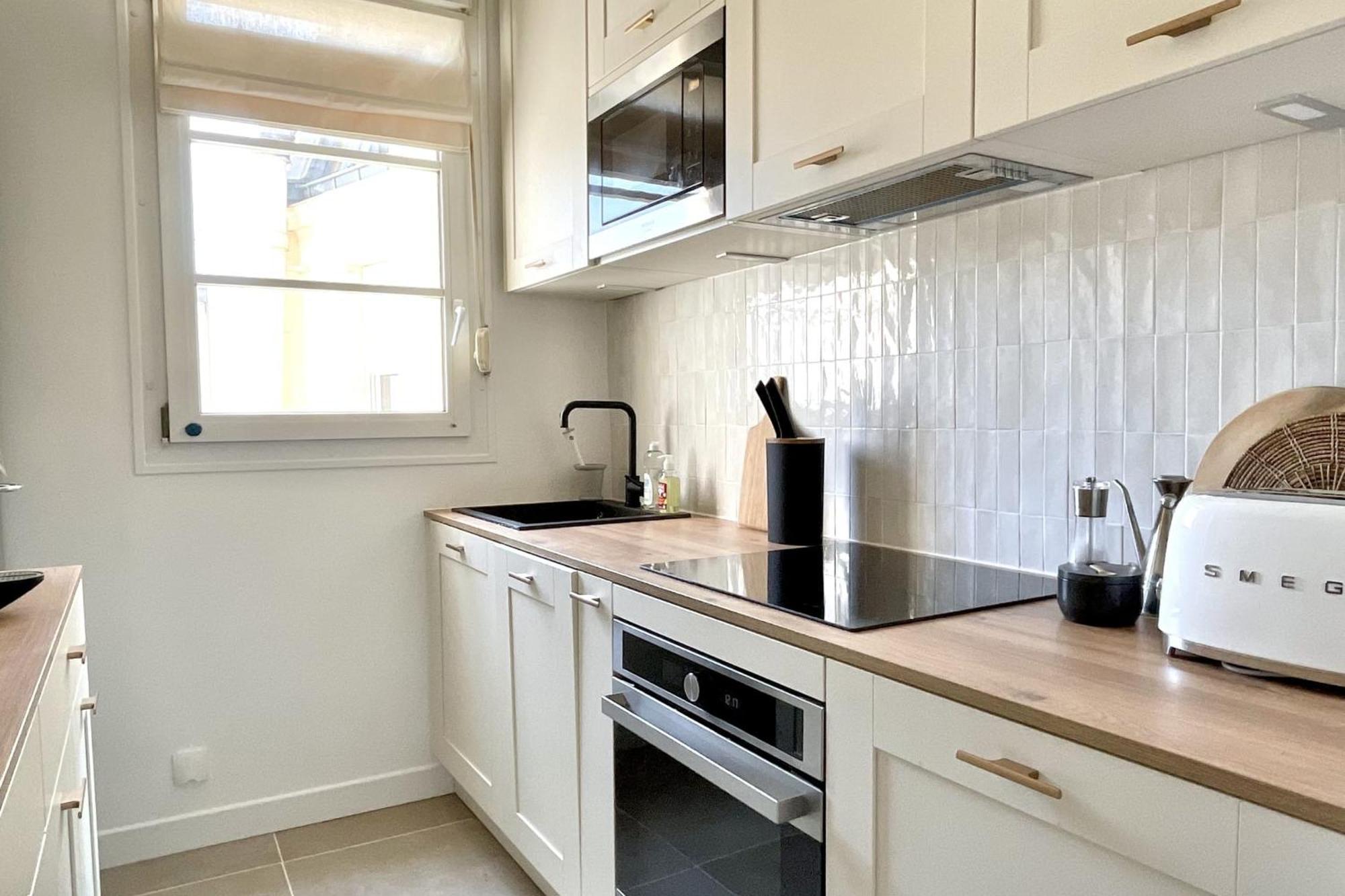 Apartment Elegant Haussmann Parisian Flat Close Eiffel Tower *